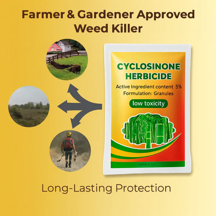 Cyclosinone Granular Weed Killer Instant Root Death (Buy 1 Get 1 Free)