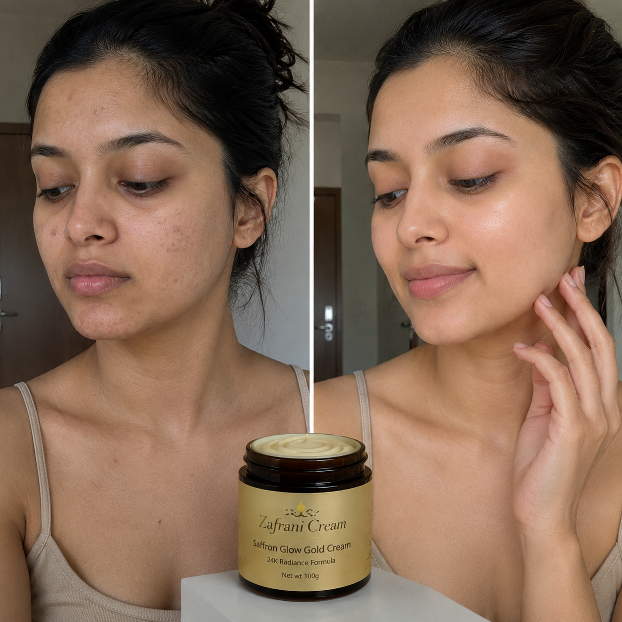 Zafrani Glow Gold Cream – 24K Radiance Formula BUY 1 GET 1 FREE