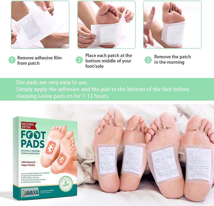 Viresta™ Premium Detox Foot Patches (Pack of 10) – Buy 1 Get 1 Free