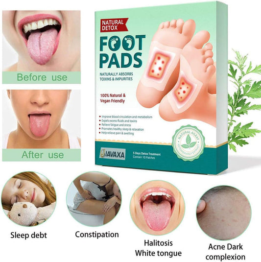 Viresta™ Premium Detox Foot Patches (Pack of 10) – Buy 1 Get 1 Free