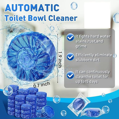 Flush-Activated Toilet Cleaner ( Pack Of 10 )