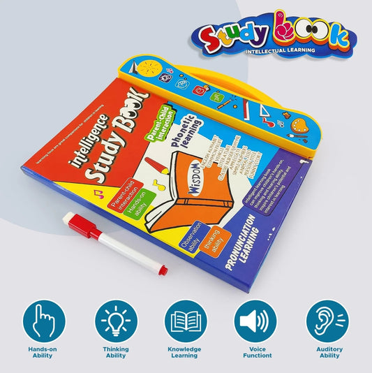 Fun Musical Study Book for Toddlers | Early Learning Sound Book