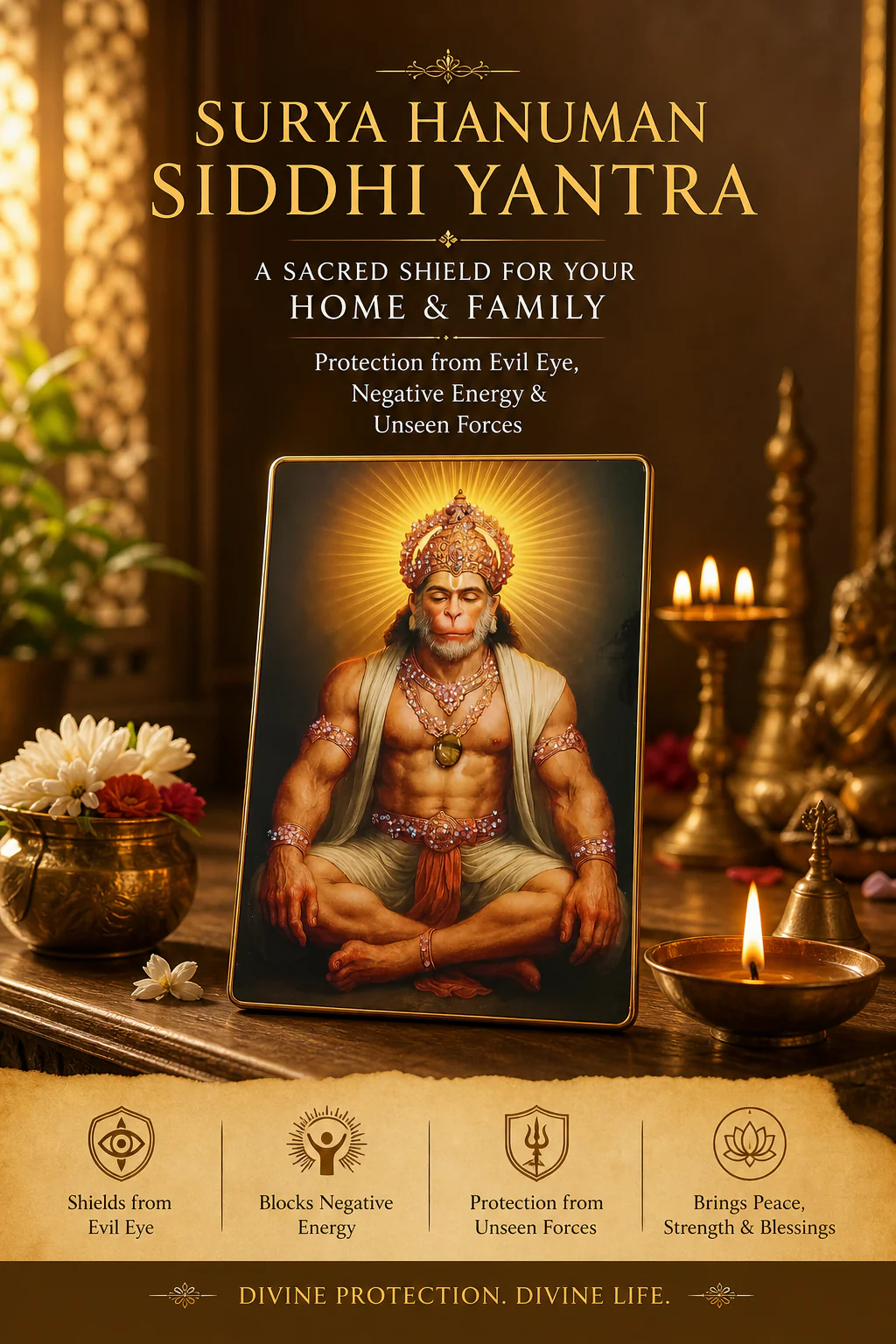 Surya Hanuman Siddhi Yantra