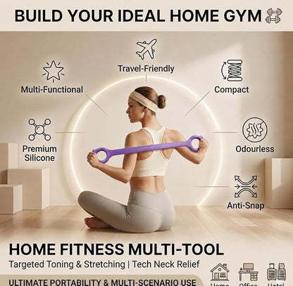 Figure 8 Resistance Band with Handles (20–25 lbs)