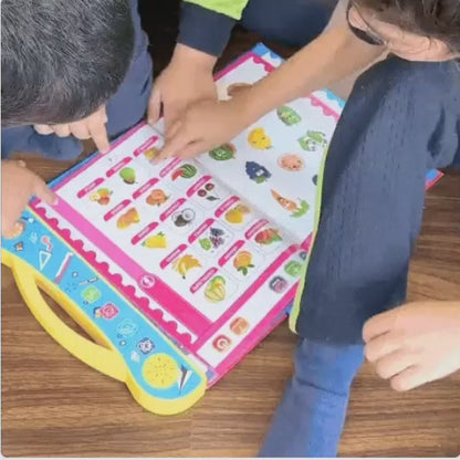 Fun Musical Study Book for Toddlers | Early Learning Sound Book